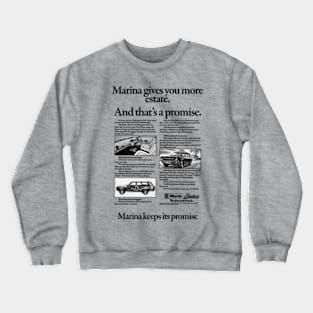 MORRIS MARINA - advert Crewneck Sweatshirt